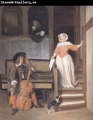 Gabriel Metsu The Cello Player (mk25)